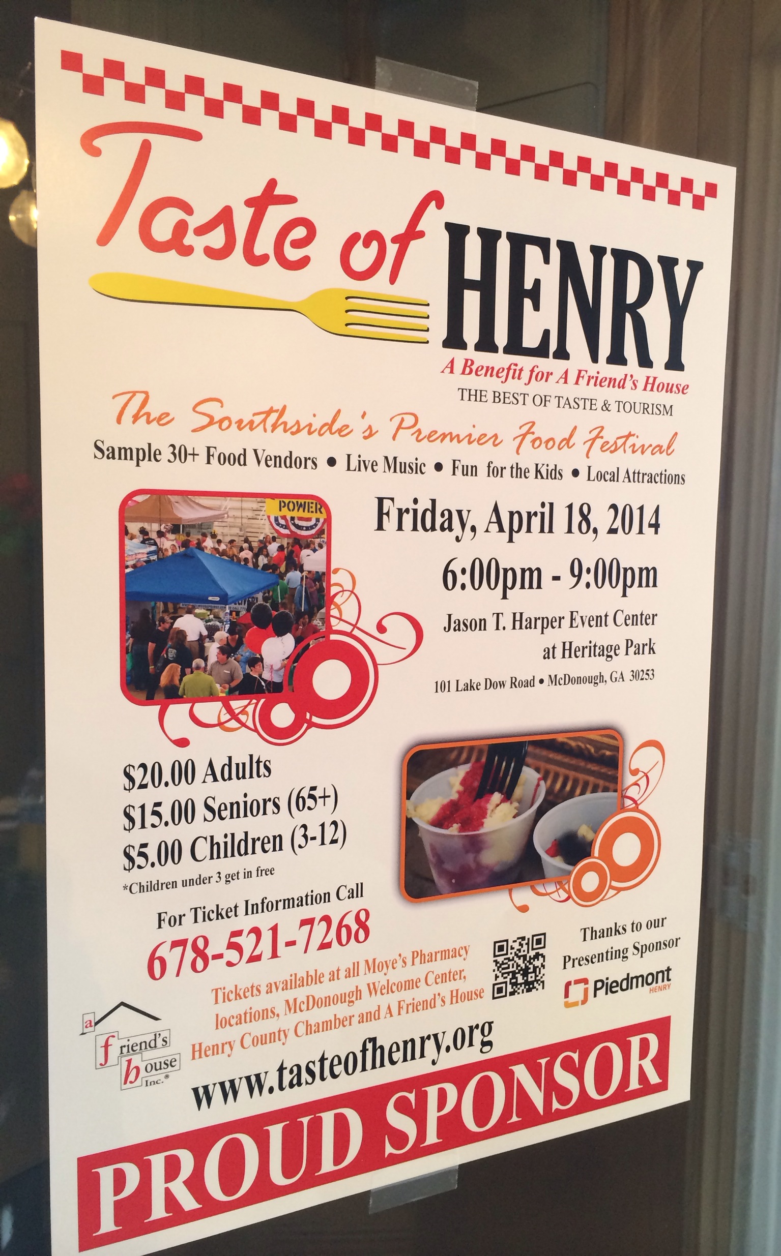 Taste of Henry & Tourism 2014 Event McDonough, GA