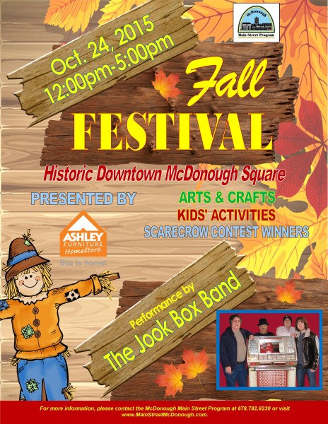 Fall Festival, McDonough GA, October events