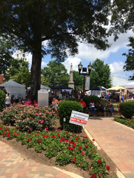 Geranium Festival, McDonough Ga