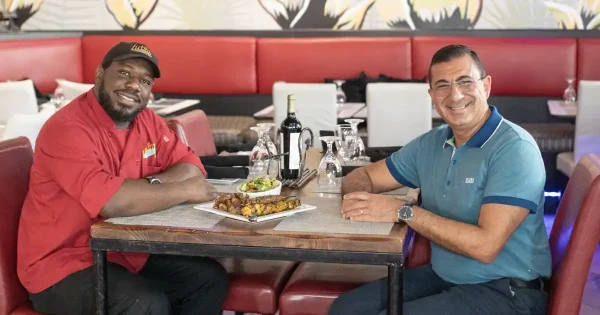 Fusion Restaurant/Bar
Inspirational Mediterranean fare. It's his heritage ...